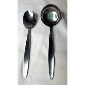 Ameta Tulip Time Stainless Spoon Gravy Ladle Replacement Silverware Flatware